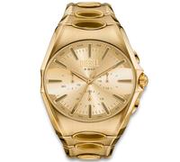 Diesel D-Curve DZ4695 - Man - 48 mm - Quartz - Mineral Glass Gold 48 mm