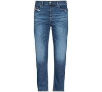 Diesel D-Fining Tapered Fit Plain Blue Wash Denim Jeans - W28 - 32L