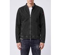 DIESEL D-Glory Denim Jacket with Biker Collar and Embroidered Oval D Logo - Size: XL - male