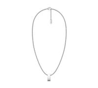 Diesel D Logo Men's Necklace, DX1689040 | Silver-Tone, Stainless Steel