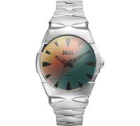 Diesel D-Sruptor Analog Wrist Watch for Men, Silver, Multicolor, Modern