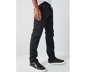 Diesel D-Vyl Slim Straight Fit Jeans, Black, Size 34, Inside Leg Regular, Men Black