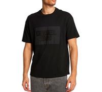 Diesel D4D-20 Men's T-Shirt Round Neck Short Sleeve Black