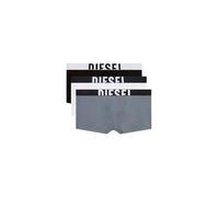 Diesel DAMIEN-3 PACK BOXER-SHORTS - LOGO, Grey/Black, S