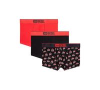 Diesel Damien-Gft logo-cherry heart boxer (pack of three) - Black XS-S-M-L-XL-XXL