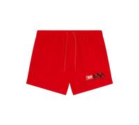 Diesel Denim Division Swim Shorts, Red - Small
