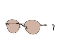 DIESEL DL1012D 103273 Unisex Sunglasses Metal Silver Brown Round Normal