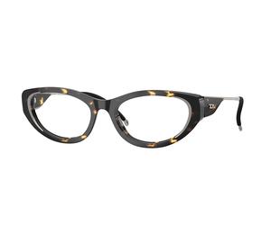Diesel DL4004F Asian Fit Women's Glasses, Tortoiseshell, Size 55