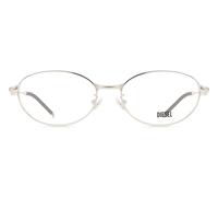 Diesel DL5004D Asian Fit Men's Glasses, Silver, Size 55
