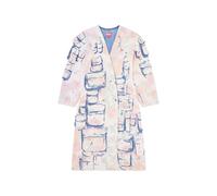 Diesel double-breasted patch-pocket denim jacket - White XS-S-M