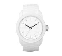 Diesel Double Down Men's White Silicone Strap Watch