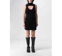 DIESEL Dress Woman color Black - Size: M - female