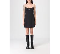 DIESEL Dress Woman color Black - Size: M - female