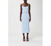 DIESEL Dress Woman color Gnawed Blue - Size: L - female