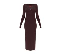 Diesel Dresses - female - Diesel - Knitted Dresses - Brown - M - Dresses M