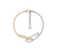 Diesel DX1686931 Steel Two Tone Logo Bracelet - A9227