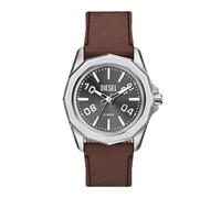 Diesel DZ2240 Stinger Brown Leather Strap Watch - W11377