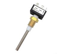 Diesel Engine Oil Water Level Sensor Switch 1/4 M-14 1/2 Inch Thread NO Alarm Probe for Tank Monitoring Industrial Control Parts(C)