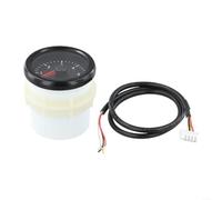 Diesel Engine RPM Gauge 52mm Dashboard Electrical Meter 0-6000 Counter for Equipment Monitoring System Plastic Construction Easy Installation