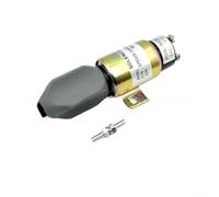 Diesel Engine Stop Solenoid Valve 12V 24V Replacement for 1751ES-12E7U1B1S1 Fuel Shutoff Device(12V)