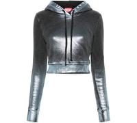 Diesel F-Slimmy cropped hoodie - Blue XXS