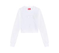 Diesel F-Slimmy-Od cropped sweatshirt - White XXS-XS-S-M-L