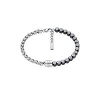 Diesel Font Men's Silver-Tone Stainless Steel Bracelet, DX1647931