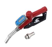 Diesel Fuel Filling Nozzle with Digital LCD Display Manual Control | Aluminium Alloy and Plastic Construction, Accurate Dispensing, Spill Prevention, Works without Power for Drums
