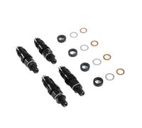 Diesel Fuel Injector Assembly for 4D56 4D56T 2.5L Common Rail Engines - Set of 4 Compatible with Pajero and Triton