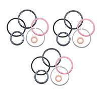 Diesel Fuel Injector O-Ring Seal Kit Compatible for CAT Caterpillar 3126B Diesel 0R9350-Set of 3