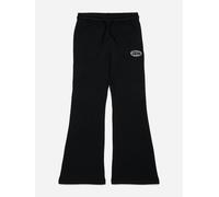 Diesel Girls Flared Logo Joggers in Black - Black - 14 Yrs