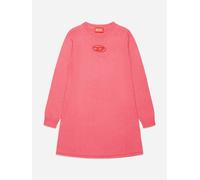 Diesel Girls Oval D Sweater Dress in Pink - Pink - 14 Yrs