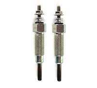 Diesel Glow Plug Compatible With Isuzu 3LB1 3LD1 4LB1 4LE1 Excavator Generator 8-97106549-4 Engine Glow Plugs Cold Start Helper Stable Performance(2pcs)