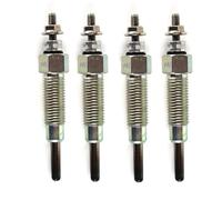 Diesel Glow Plug Compatible With Isuzu 3LB1 3LD1 4LB1 4LE1 Excavator Generator 8-97106549-4 Engine Glow Plugs Cold Start Helper Stable Performance(4pcs)