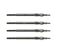 Diesel Glow Plug Compatible With Jeep For Grand For Cherokee WJ 2002 2003 2004 05080047AB 05080047AA 05080046AA 05117592AA 5080047AB 11.5 V 4Pcs Glow Plugs