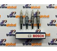Diesel Glow Plugs x4 Suitable for Various Vehicles - BOSCH - 0250201036