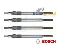 Diesel Glow Plugs x4 Suitable for Various Vehicles - BOSCH - 0250603006