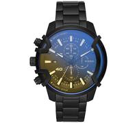 Diesel Griffed Mens Black Watch DZ4529 Stainless Steel - One Size