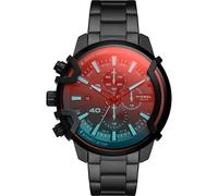 Diesel Griffed Mens Black Watch DZ4578 Stainless Steel - One Size