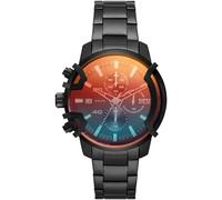 Diesel Griffed Mens Black Watch DZ4605 Stainless Steel - One Size