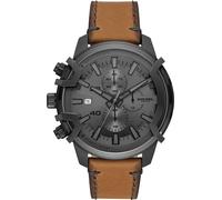 Diesel Griffed Mens Brown Watch DZ4569 Leather - One Size