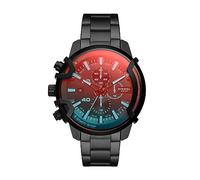 Diesel Griffed Mens Black Watch DZ4578 Stainless Steel - One Size