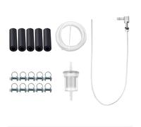 Diesel Heater Fuel Tank Standpipe Kit, 5mm ID Hose with 3.5m-5m Fuel Line and Clamp Set for Efficient Heating Installation(5M)