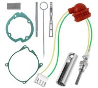 Diesel Heater Glow Plug Repair Kit, 12V 24V 5KW 8KW Parking Diesel Heater Glow Ignition Plug Kit with Filter, Ceramic Glow Plug With Removal Fitting Tool for Eberspacher D2 D4, D4S