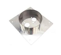Diesel Heater Turret Plate 40/60mm Diesel Parking Heater Base Mounting Bracket Floor Plate Stainless Steel Turret Planar Deep 30mm(60mm)