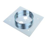 Diesel Heater Turret Plate 40mm Stainless Steel Diesel Heater Mounting Plate Bracket for Parking Auxiliary Heating，Compatible with Ebers-pacher We-basto Heater