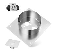 Diesel Heater Turret Plate 60mm High, Turret Planar Parking Heaters Stainless Steel Diesel Heater Mounting Plate Bracket for Parking Auxiliary Heating