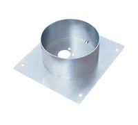 Diesel Heater Turret Plate 60Mm Stainless Steel Planar Floor Mounting Bracket C Type Parking Auxiliary Heating Silver