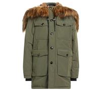 Diesel Hooded Winter Jacket - Green - XXL