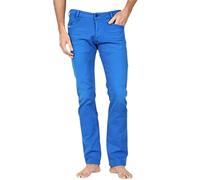 Men's DIESEL IAKOP 0111D Mens Jeans Regular Slim Fit Cotton Stretch Casual Denim Pants - Blue - Size: 29/30
